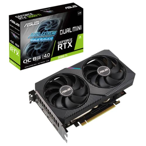Asus Dual RTX 3060 Ti V2 Mini OC Edition 8GB Graphics Card